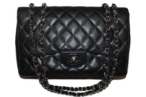 chanel black leather purses|black chanel jumbo flap bag.